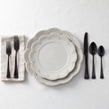 Portola Black 20-Piece Flatware Set