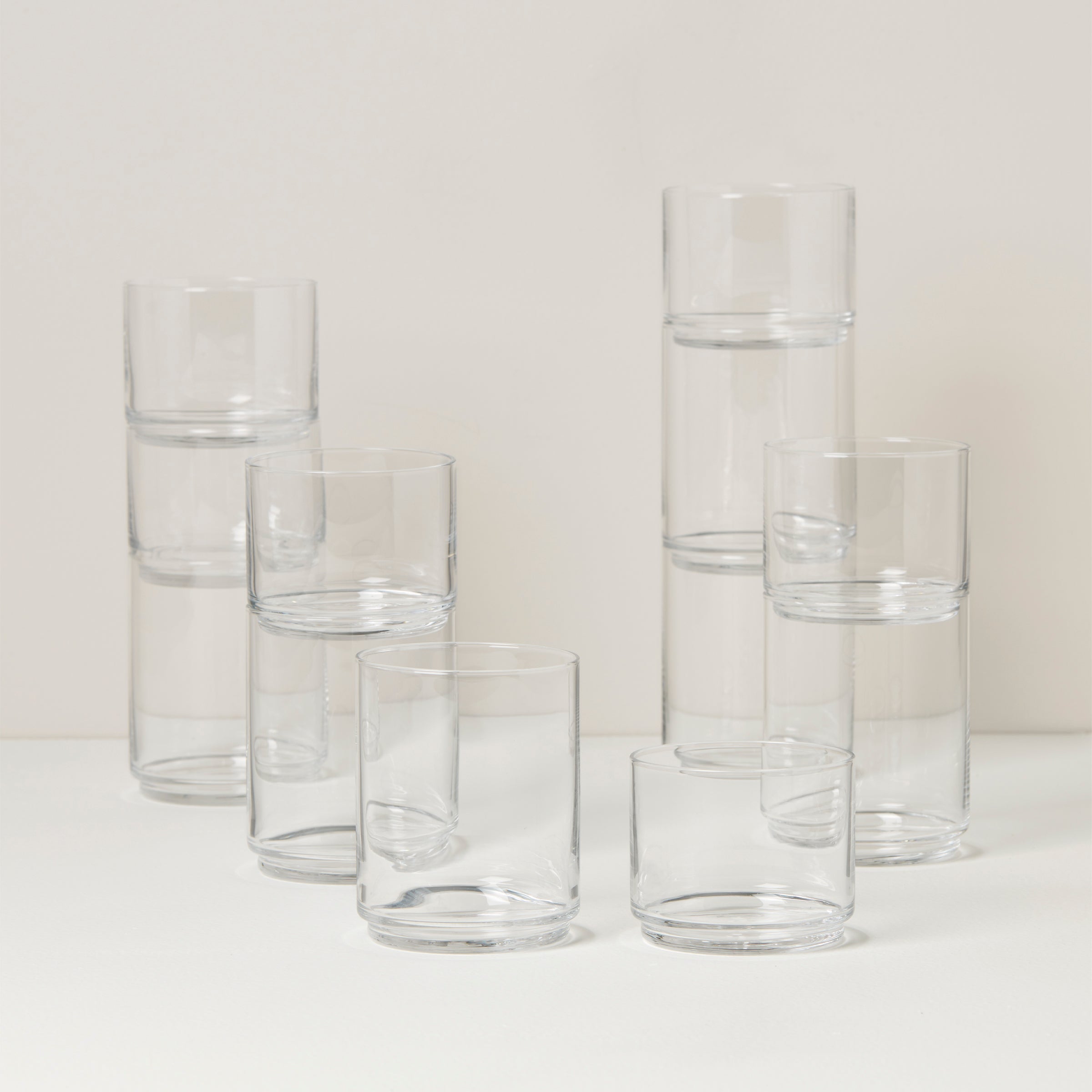 Coffret De 4 Verres Hauts Orangeade Recyclés – VisitePriveeDeco