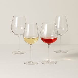 Tuscany Signature Series Warm & Cool Region Wine Glasses, Set of 2