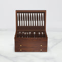 Personalized Rosewood Flatware Chest