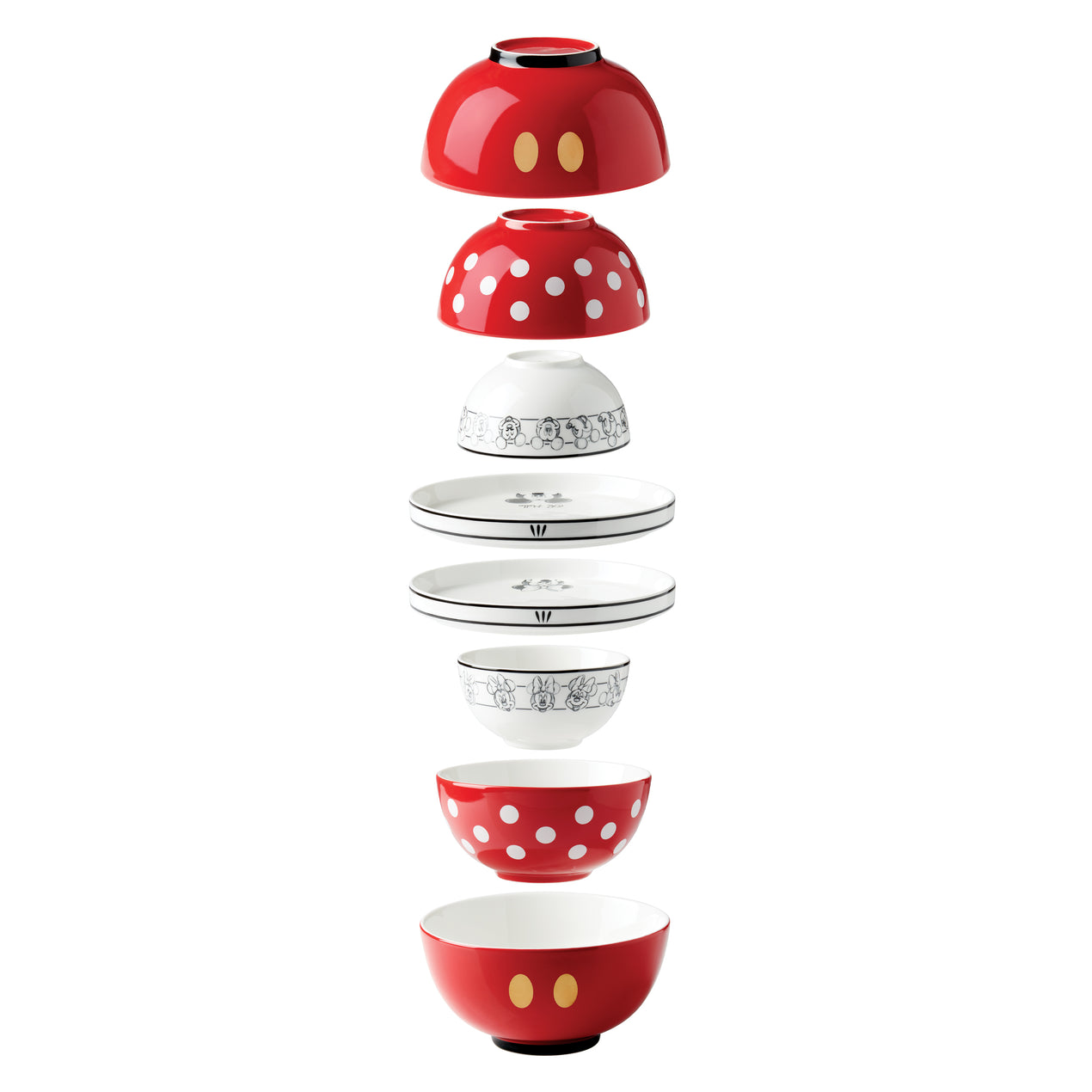Disney Luna 8-Piece Nesting Dinnerware Set – Lenox Corporation