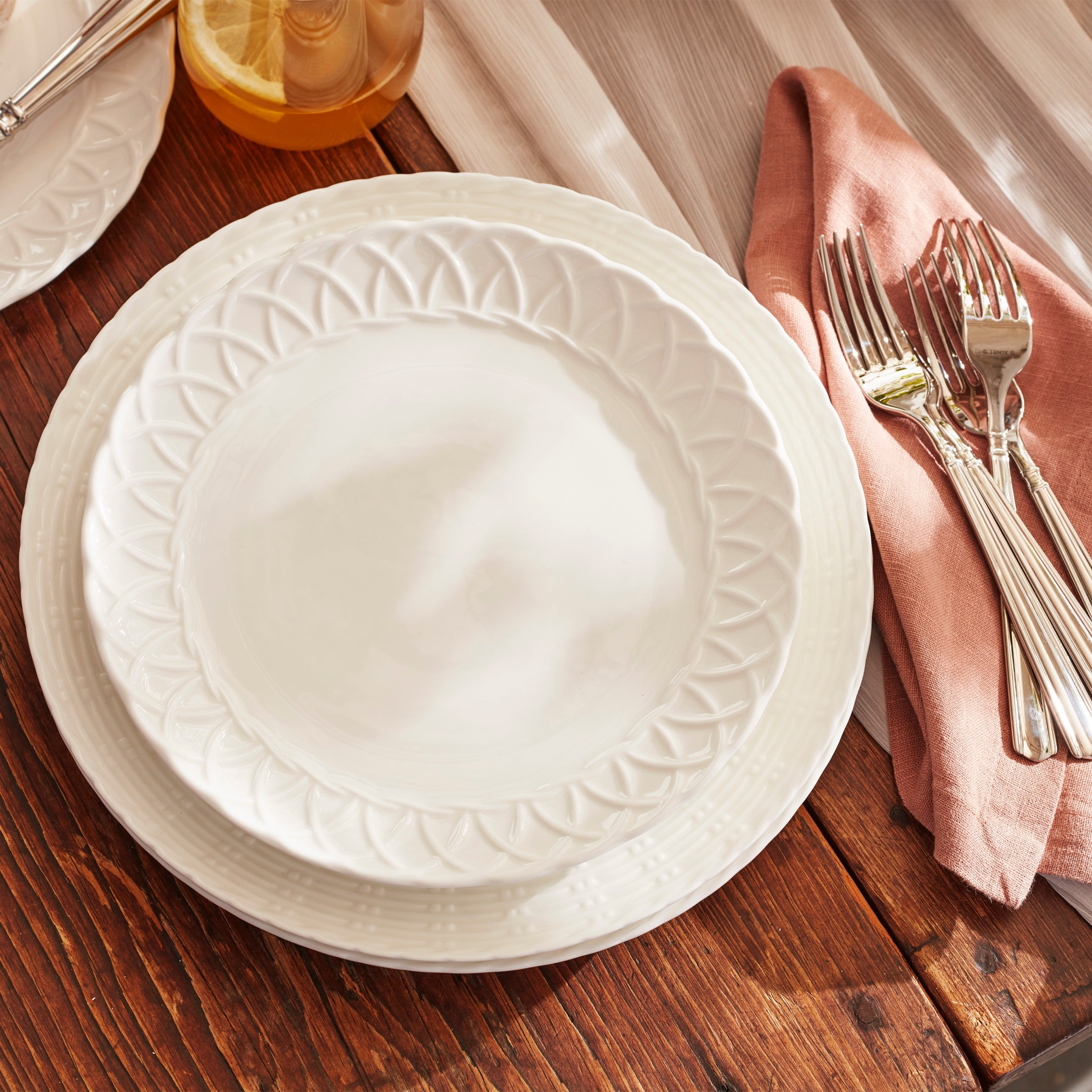 Wicker Creek Accent Plates, Set of 4 – Lenox Corporation