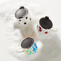 Vintage Cherry Dot Travel Mug