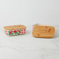 Floral Fields Container With Lid, Set of 2