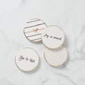 Charmed Life 4-Piece Coasters