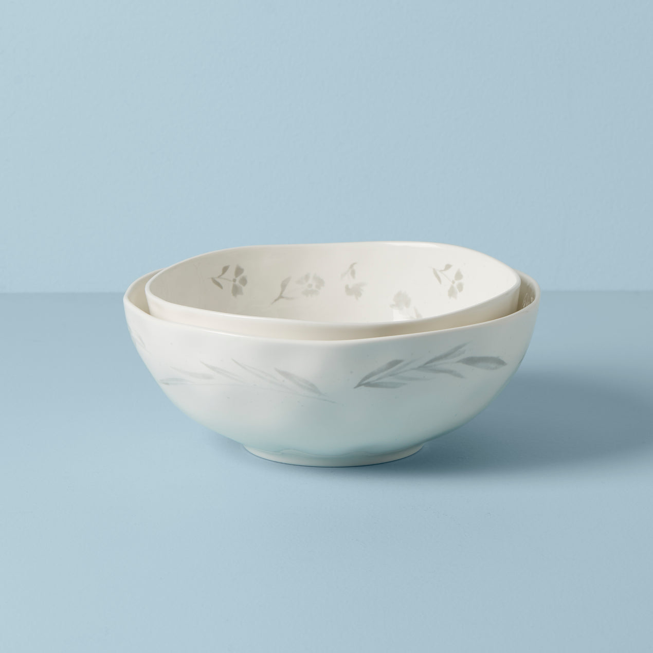 cambridge silversmiths Oyster Bay 2-Piece Nesting Serving Bowls