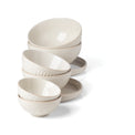 French Perle Luna 8-Piece Nesting Dinnerware Set