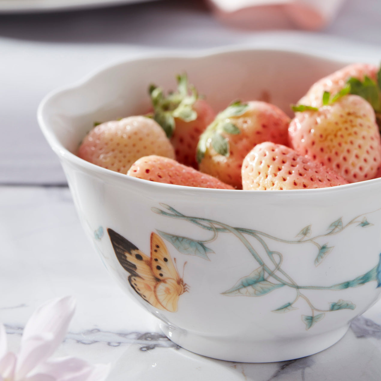 Lenox Butterfly Meadow 18 Pc Dinnerware Set Tea Cups Set Lenox