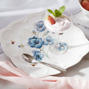 Butterfly Meadow Square Dinner Plates, Set of 4