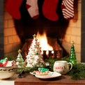 Radiant Light Mercury Tree Lit Figurine