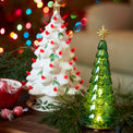 Radiant Light Mercury Tree Lit Figurine