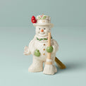 2023 Snowman With Broom Ornament