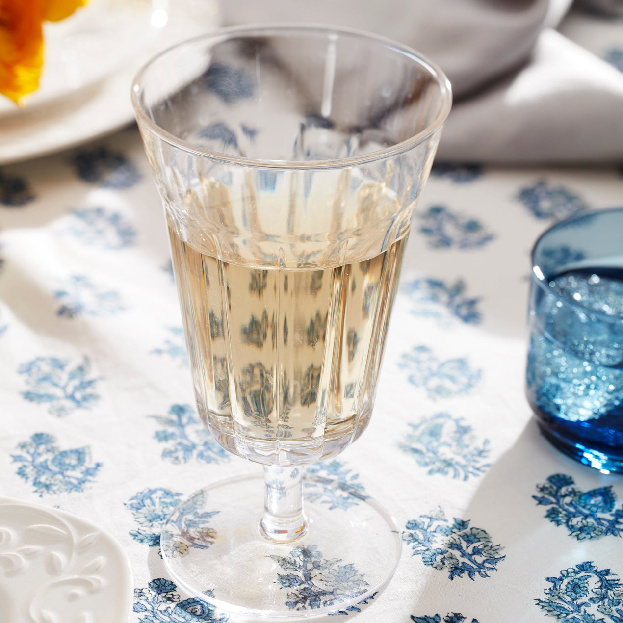 French Perle Tall Stem Glasses - Set Of 4