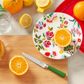 Garden Floral Accent Plates, Set of 4