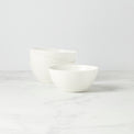 LX Collective White Fruit Bowls, Set of 4