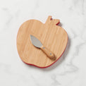 Knock On Wood Cheese Board With Knife
