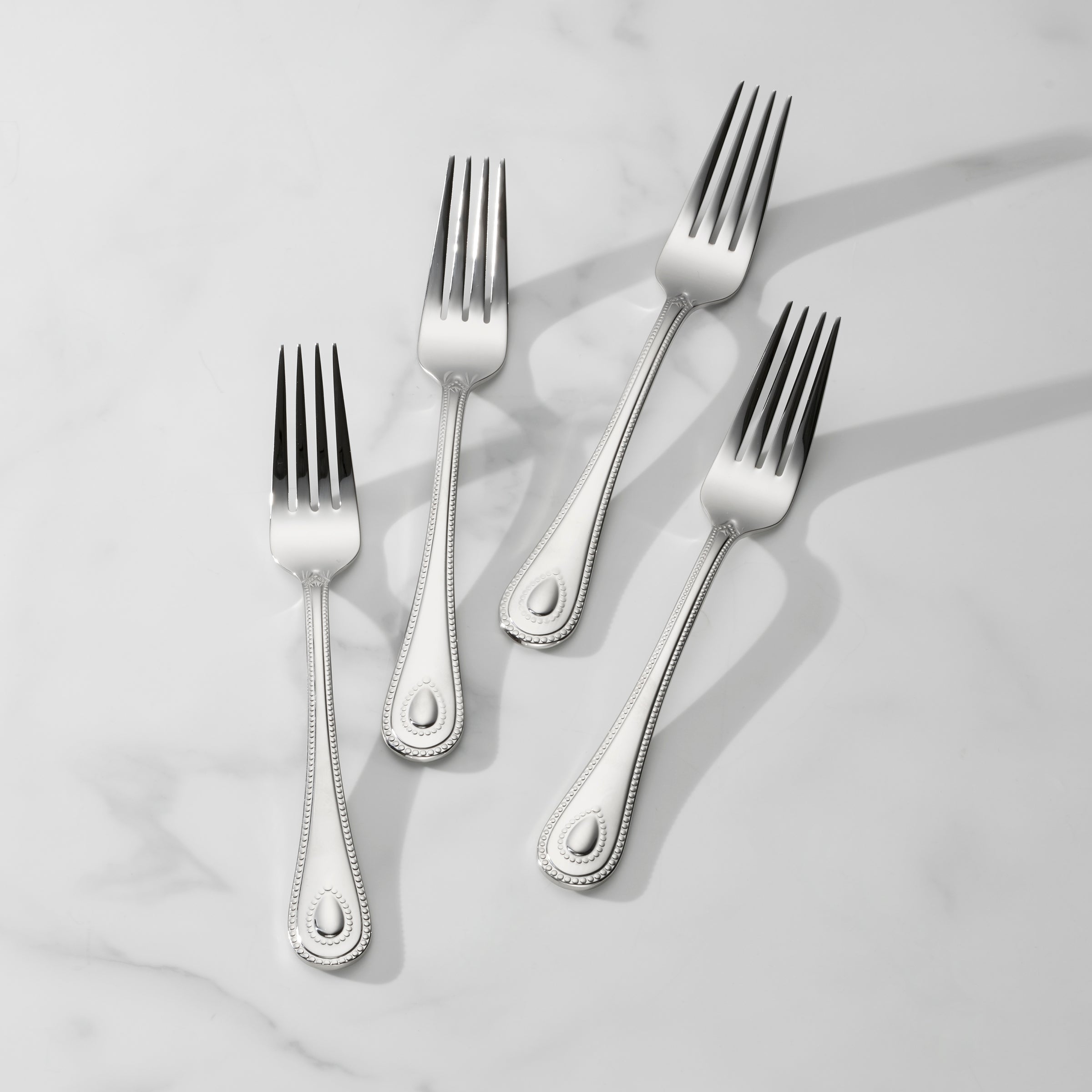 French Perle Dinner Fork - Set of 4 – Lenox Corporation