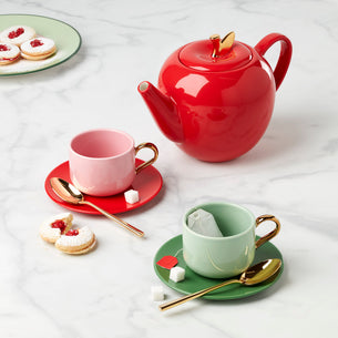 Make It Pop 8-Piece Cup & Saucer Set