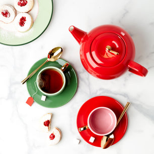 Make It Pop 8-Piece Cup & Saucer Set