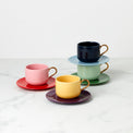 Make It Pop 8-Piece Cup & Saucer Set