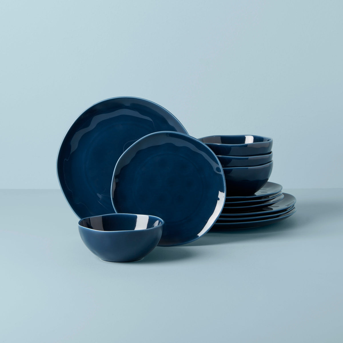 Bay Colors 12-Piece Dinnerware Set (White)