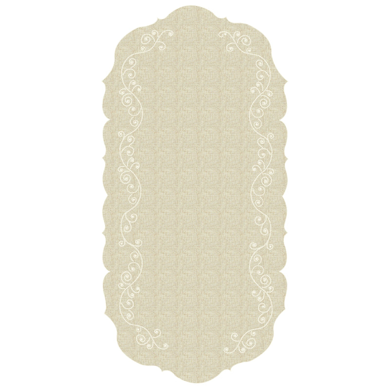 French Perle Linen Centerpiece