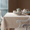 French Perle Linen Tablecloth