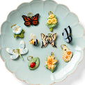 Butterfly Meadow 10-Piece Ornament Set