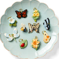 Butterfly Meadow 10-Piece Ornaments & Tree Set