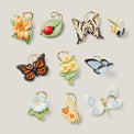 Butterfly Meadow 10-Piece Ornaments & Tree Set