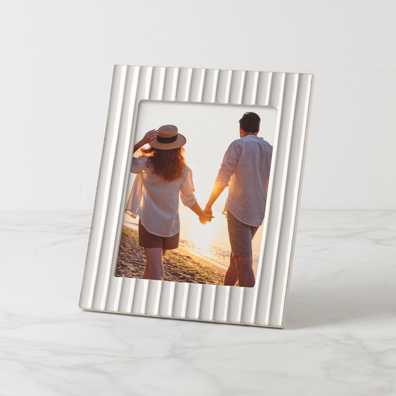 cambridge silversmiths French Perle Scallop 8x10 Frame