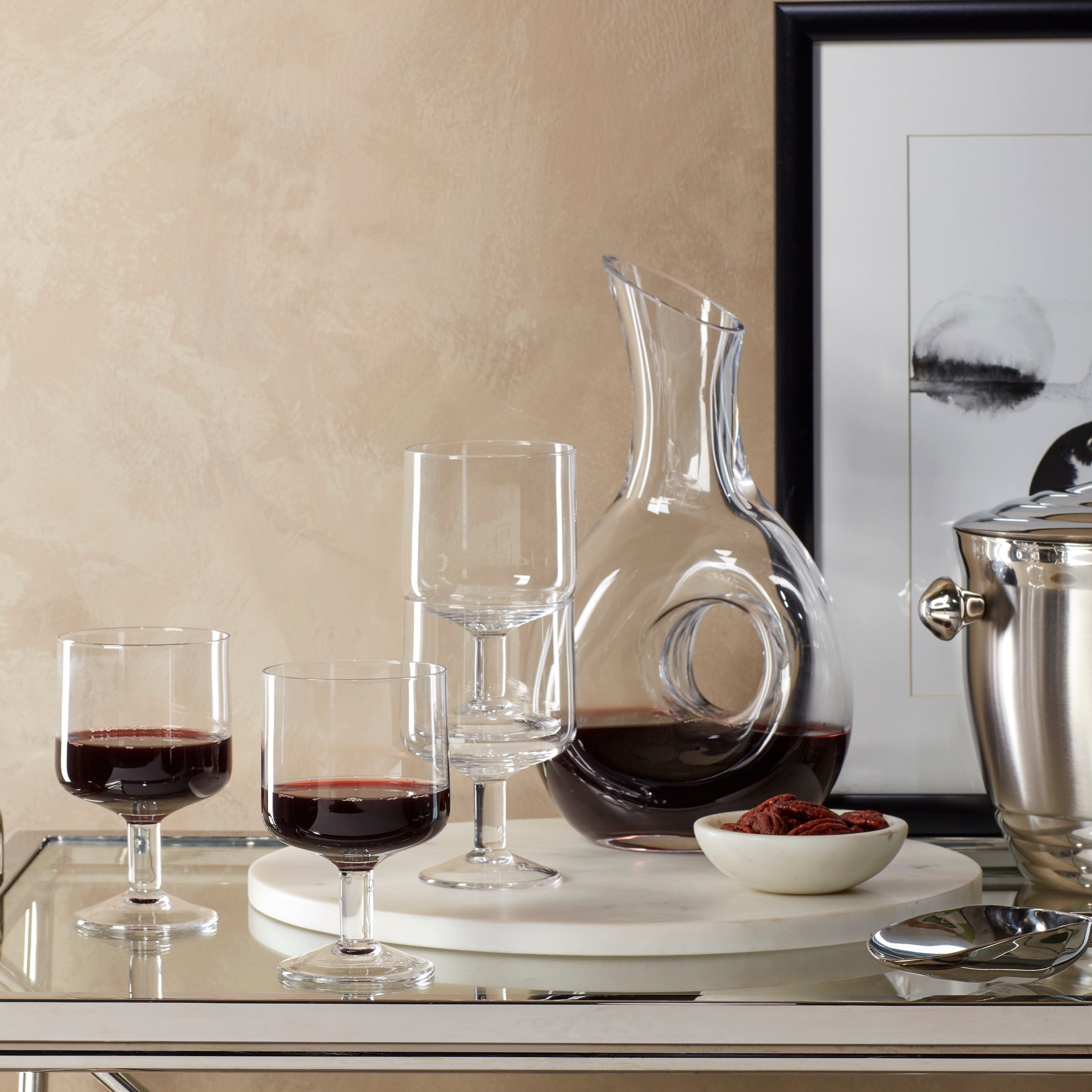 Tuscany Classics Stackable Wine Glasses, Set of 4 – Lenox Corporation