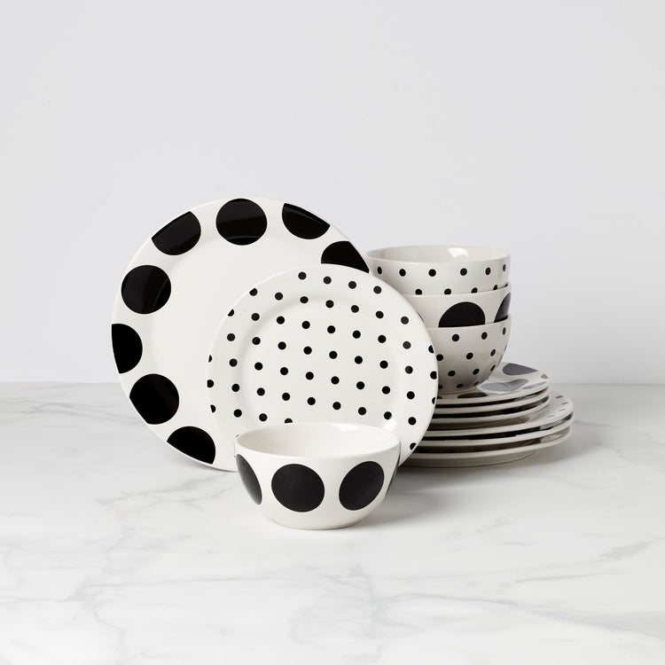 Deco Dot Dinnerware