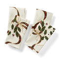 Holiday Nouveau Ribbon 19" x 19" Napkins, 4 Pack