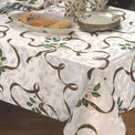 Holiday Nouveau Ribbon 102" x 60" Tablecloth