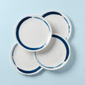 Blue Bay Melamine Dinner Plates, Set of 4