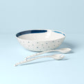 Blue Bay Melamine Salad Bowl with Servers