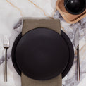 LX Collective Black Accent Plates, Set of 4
