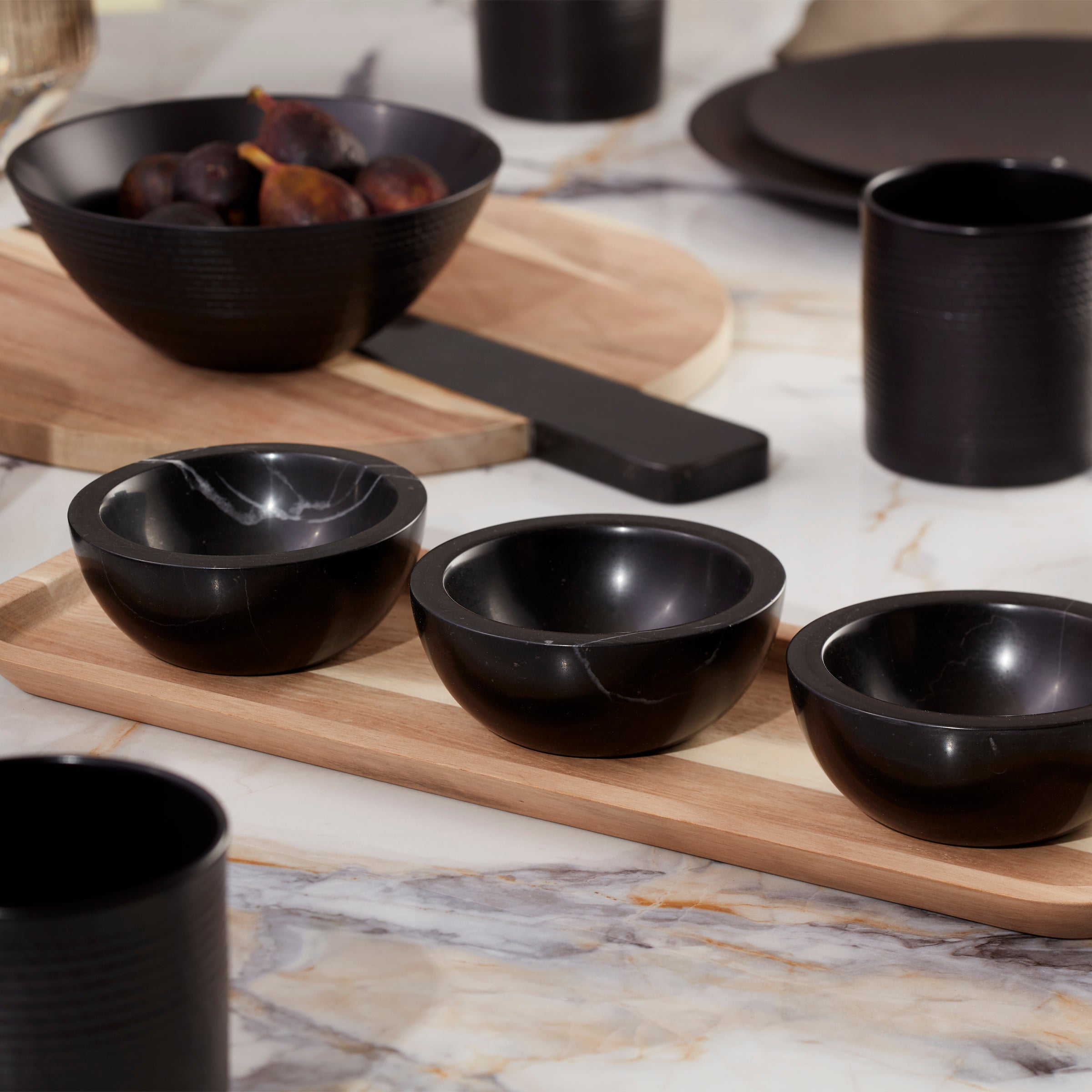 LX Collective Tray with 3 Dip Bowls – Lenox Corporation