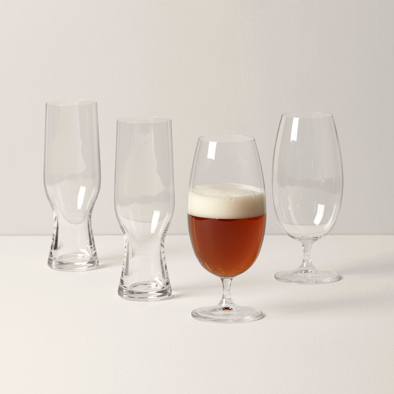 Lenox Tuscany Classics Assorted Beer Glasses, Set of 4