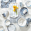 blue bay melamine 20 piece dinnerware set