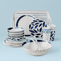 Blue Bay Melamine 20-Piece Dinnerware Set