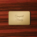 Personalized Rosewood Flatware Chest