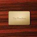 Personalized Rosewood Flatware Chest