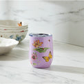 Butterfly Meadow Lavender Stainless Steel Wine Tumbler