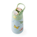 Butterfly Meadow Light Blue Stainless Steel Kids Water Bottle