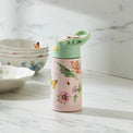 Butterfly Meadow Pink Stainless Steel Kids Water Bottle