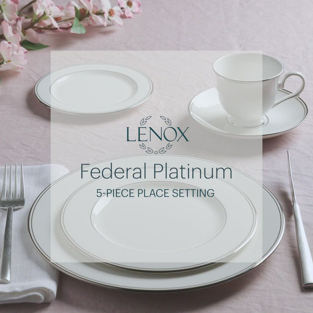 Federal Platinum 5-Piece Place Setting - Thumbnail 5